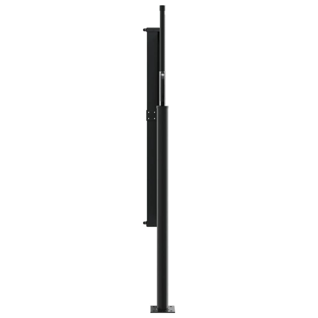Retractable Side Awning Anthracite 47.2x236.2