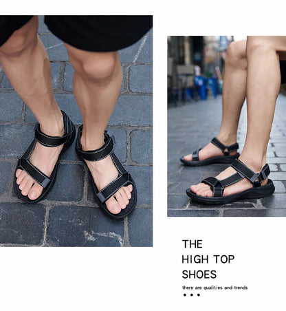 2026 New Men Sandals Non-slip Summer Flip Flops High Quality Outdoor Beach Slippers Casual Shoes Cheap Men's shoes Water Shoes