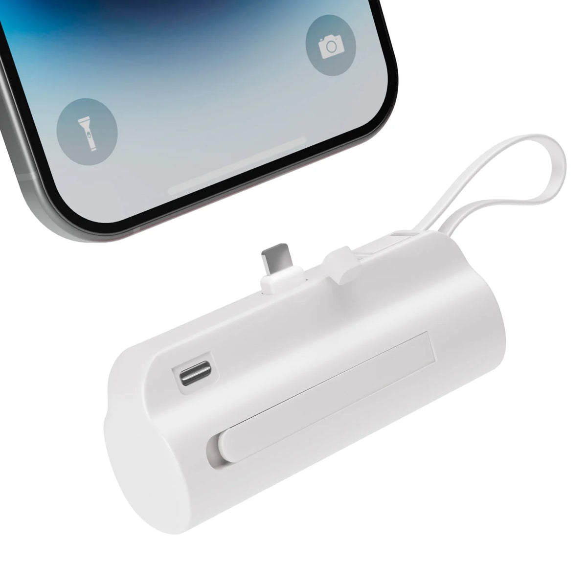 Mini Power Bank Portable 4500mAh Power Phone Charger Capsule Dual USB-C Ports For IPhone16/ 15/15 plus/15 pro/15 pro Max/Android