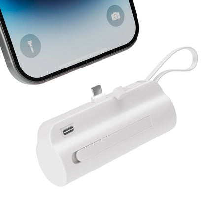 Mini Power Bank Portable 4500mAh Power Phone Charger Capsule Dual USB-C Ports For IPhone16/ 15/15 plus/15 pro/15 pro Max/Android