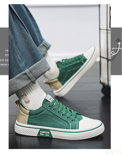 Lightweight breathable Men Shoes New Canvas Shoes Comfortable Plus Size Wear Resistant Fashionable Men Casual Sneakers