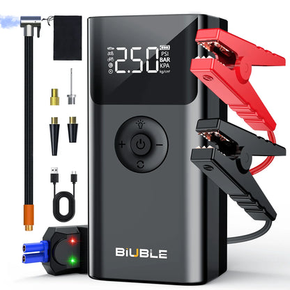 1000A/1500A PEAK Power Bank 21800mAh/26800mAh Jump Starter Portable Charger ,Car Booster Auto Starting Device Emergency Car Battery Starter,Starter Power Bank for ALL Petrol And 10L Diesel Engine, Portable Starter Power Bank