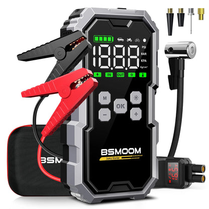 1000A/1500A PEAK Power Bank 21800mAh/26800mAh Jump Starter Portable Charger ,Car Booster Auto Starting Device Emergency Car Battery Starter,Starter Power Bank for ALL Petrol And 10L Diesel Engine, Portable Starter Power Bank