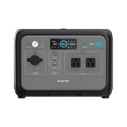 OUKITEL P800E Portable Power Station 800W Solar Generator 512Wh Lifepo4 Battery Home Backup Outdoor Camping Mobile power