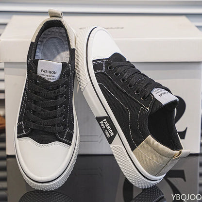 Lightweight breathable Men Shoes New Canvas Shoes Comfortable Plus Size Wear Resistant Fashionable Men Casual Sneakers