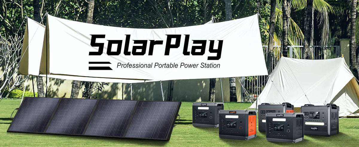 SOLARPLAY Semi-solid State Power Station 2500W 2400W Camping Supplies LiFePO4 Home Battery Portable Power Bank Generator US EU